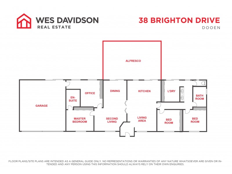 38 Brighton Drive, Dooen VIC 3401 Floorplan