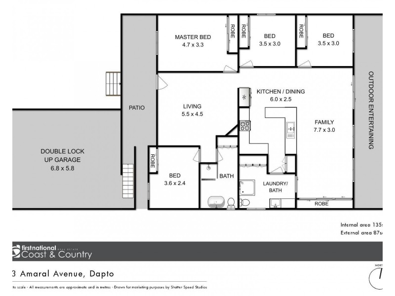 43 Amaral Avenue, Dapto NSW 2530 Floorplan