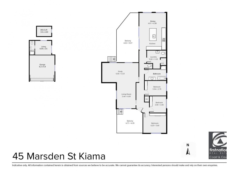 45 Marsden Street, Kiama NSW 2533 Floorplan
