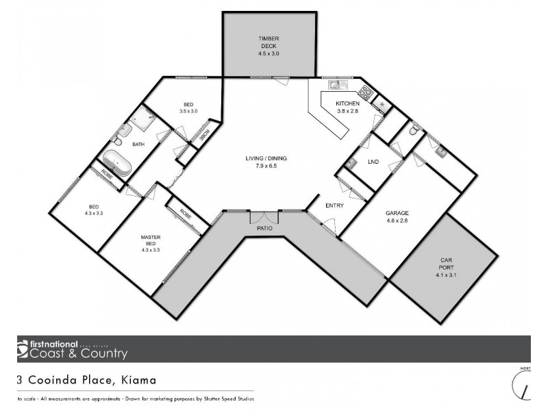13 Cooinda Place, Kiama NSW 2533 Floorplan