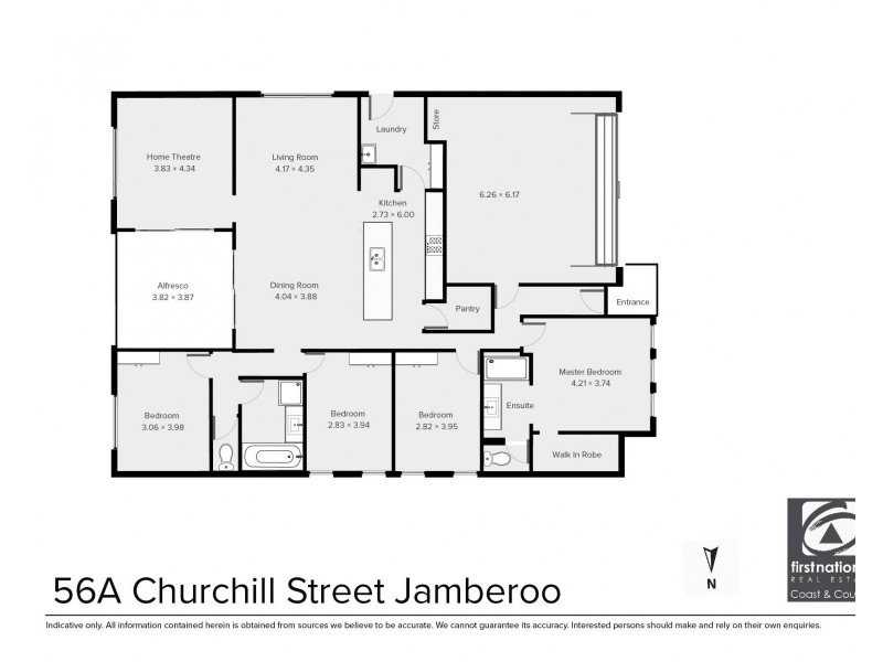 56A Churchill Street, Jamberoo NSW 2533 Floorplan