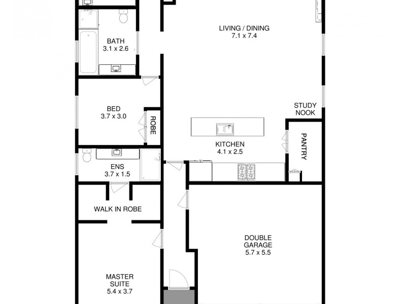 10 Arnold Crescent, Kiama NSW 2533 Floorplan