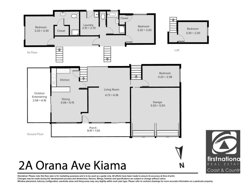 2A Orana Avenue, Kiama NSW 2533 Floorplan