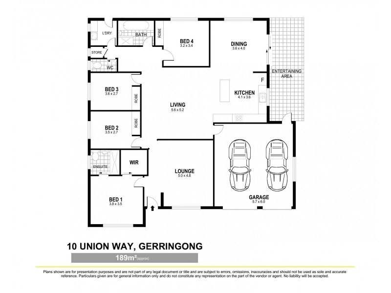 10 Union Way, Gerringong NSW 2534 Floorplan