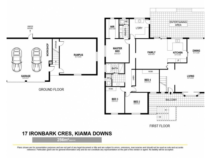 17 Ironbark Crescent, Kiama Downs NSW 2533 Floorplan