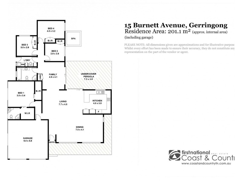 15 Burnett Avenue, Gerringong NSW 2534 Floorplan