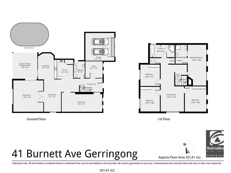 41 Burnett Avenue, Gerringong NSW 2534 Floorplan