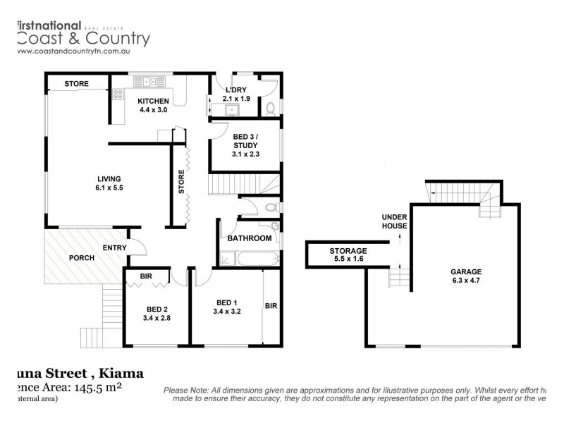 4 Akuna Street, Kiama NSW 2533 Floorplan