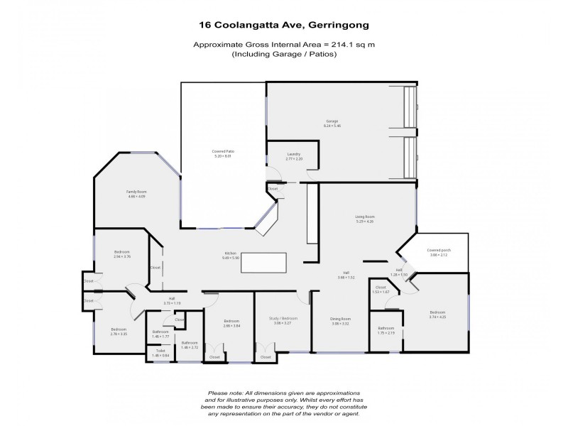 16 Coolangatta Avenue, Gerringong NSW 2534 Floorplan