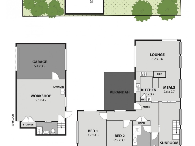 213 Fern Street, Gerringong NSW 2534 Floorplan
