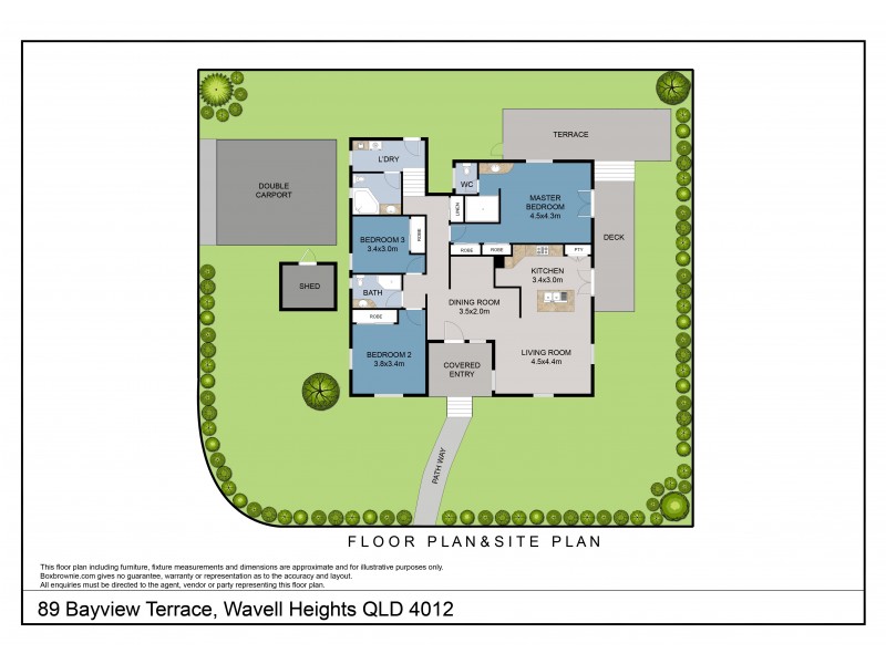 89 BAYVIEW TERRACE, Wavell Heights QLD 4012 Floorplan