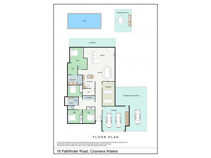 18 Pathfinder Road, Coomera Waters QLD 4209 Floorplan