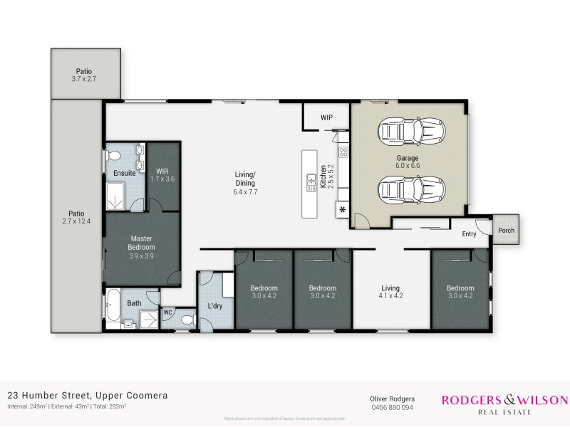 23 Humber Street, Upper Coomera QLD 4209 Floorplan