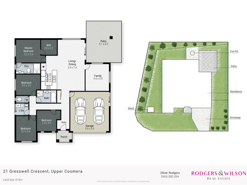 21 Gresswell Crescent, Upper Coomera QLD 4209 Floorplan