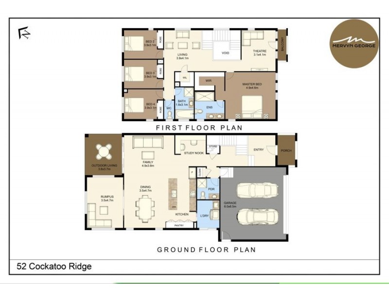 52 Cockatoo Ridge, Aberglasslyn NSW 2320 Floorplan