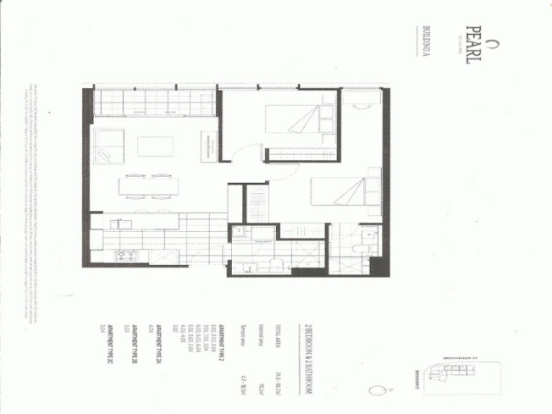 502 / 1 Grosvenor Street, Doncaster VIC 3108 Floorplan