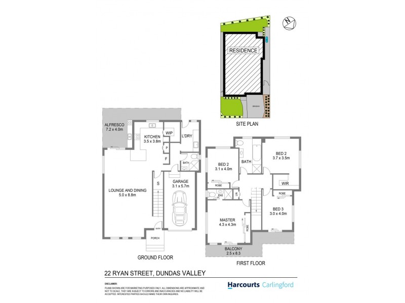 22 Ryan Street, Dundas Valley NSW 2117 Floorplan