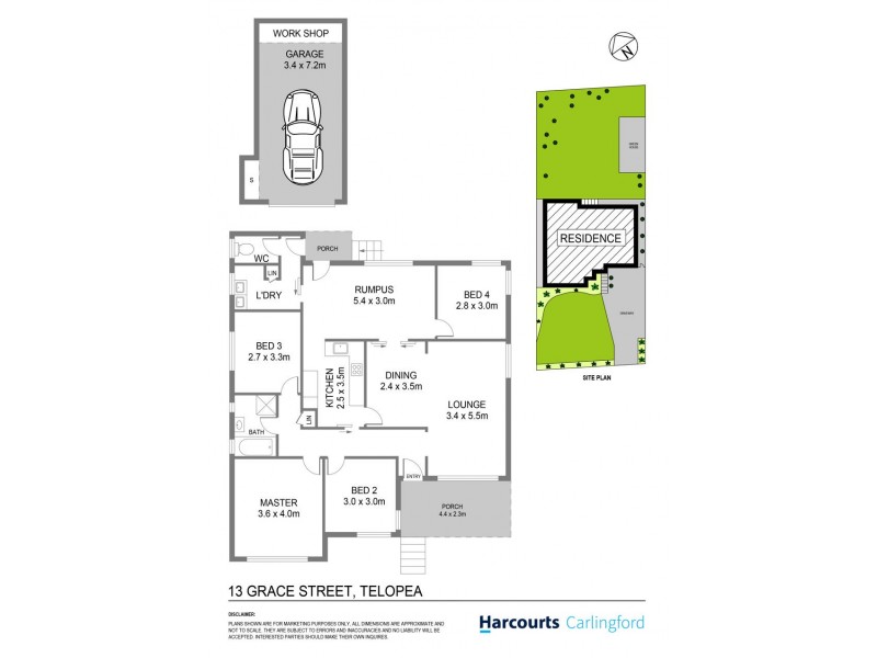 13 Grace Street, Telopea NSW 2117 Floorplan