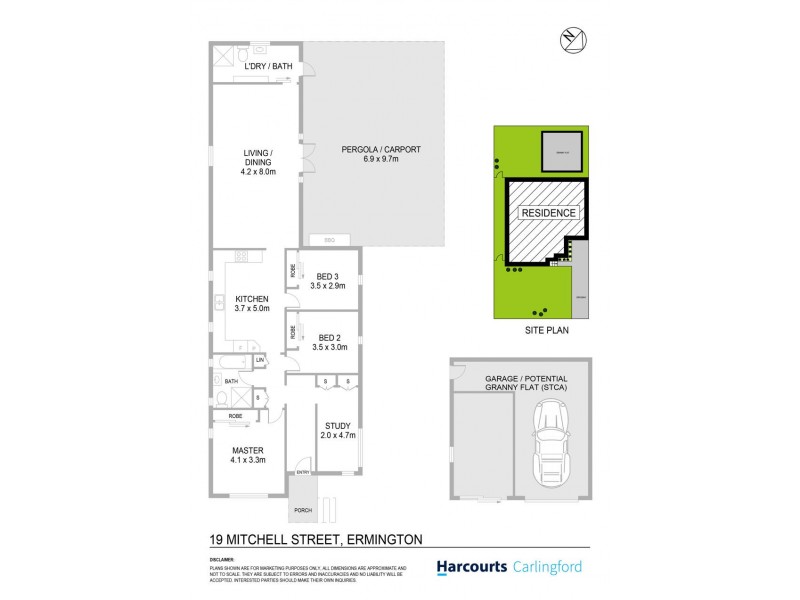 19 Mitchell Street, Ermington NSW 2115 Floorplan