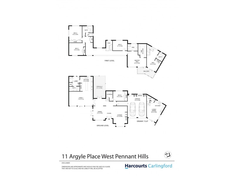11 Argyle Place, West Pennant Hills NSW 2125 Floorplan