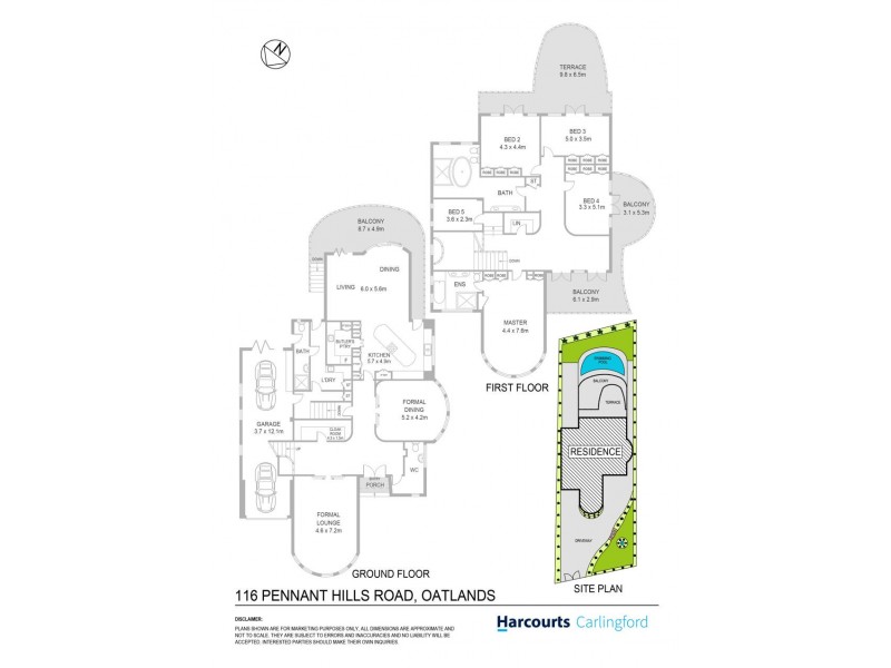 116 Pennant Hills Road, Oatlands NSW 2117 Floorplan
