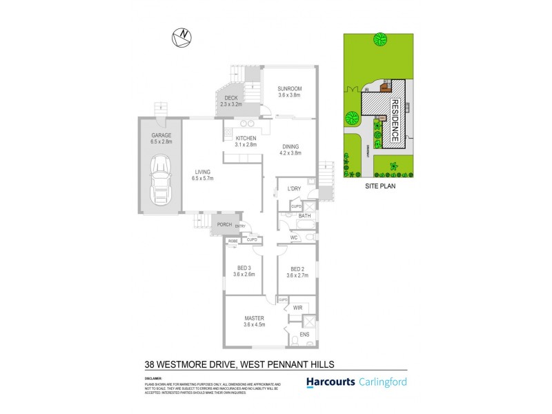 38 Westmore Drive, West Pennant Hills NSW 2125 Floorplan