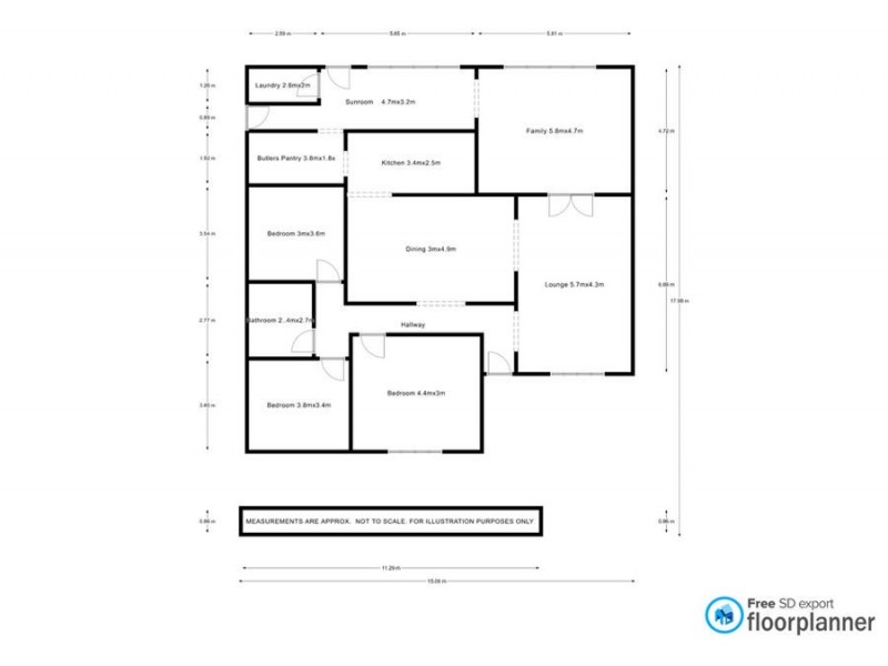 13 Blanch Pde, South Grafton NSW 2460 Floorplan