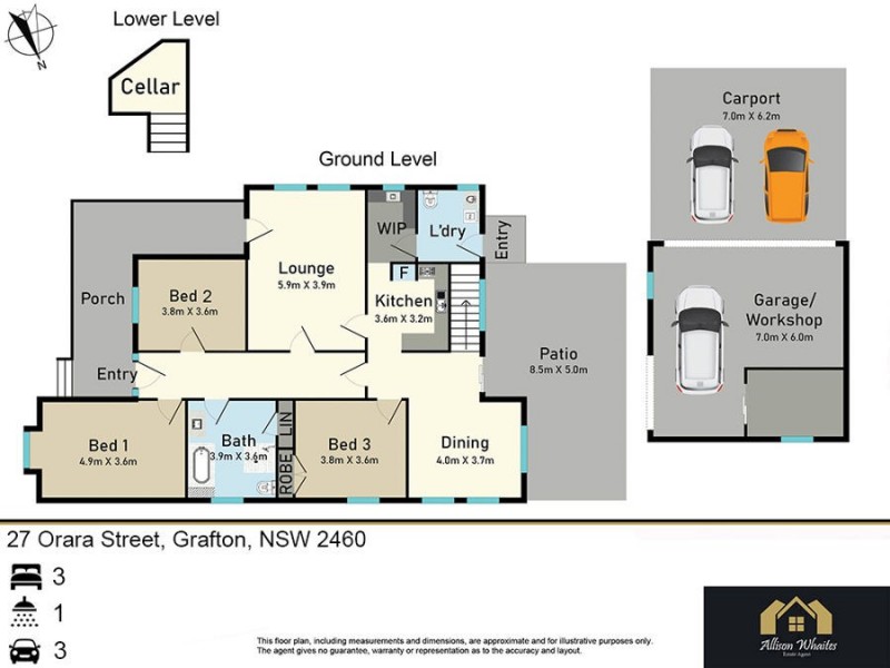 27 Orara Street, Grafton NSW 2460 Floorplan