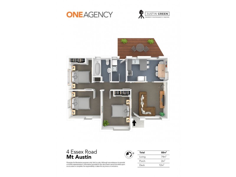 4 Essex Road, Mount Austin NSW 2650 Floorplan