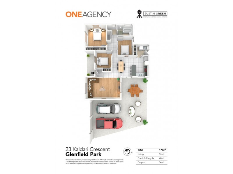 23 Kaldari Crescent, Glenfield Park NSW 2650 Floorplan
