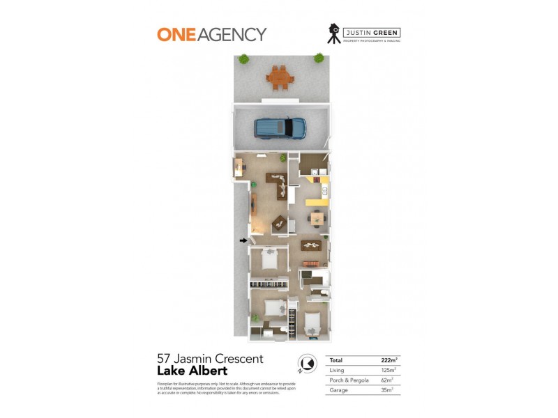 57 Jasmin Crescent, Lake Albert NSW 2650 Floorplan