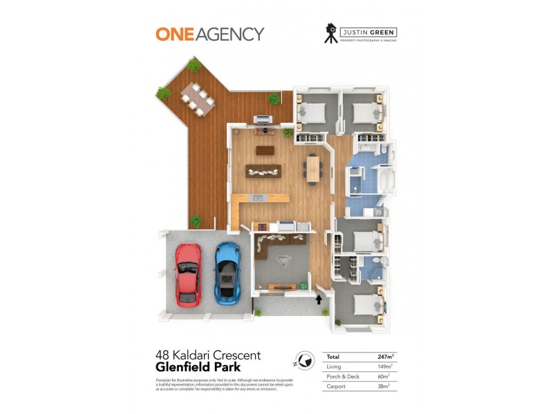 48 Kaldari Crescent, Glenfield Park NSW 2650 Floorplan
