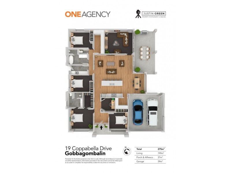 19 Coppabella Drive, Gobbagombalin NSW 2650 Floorplan