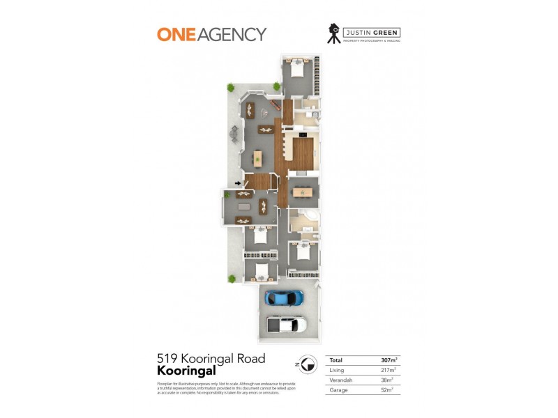 519 Kooringal Road, East Wagga Wagga NSW 2650 Floorplan