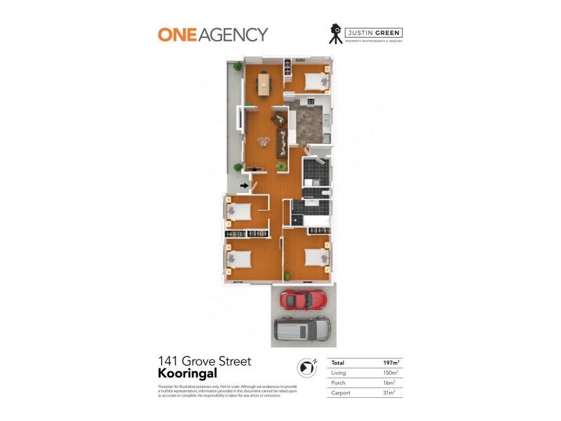 141 Grove Street, Kooringal NSW 2650 Floorplan