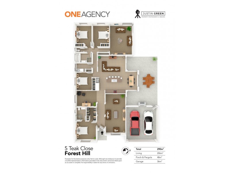 5 Teak Close, Forest Hill NSW 2651 Floorplan