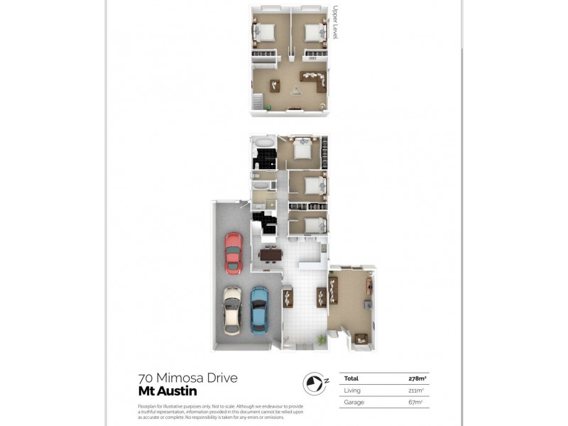 70 Mimosa Drive, Mount Austin NSW 2650 Floorplan