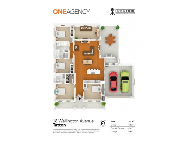18 Wellington Avenue, Tatton NSW 2650 Floorplan