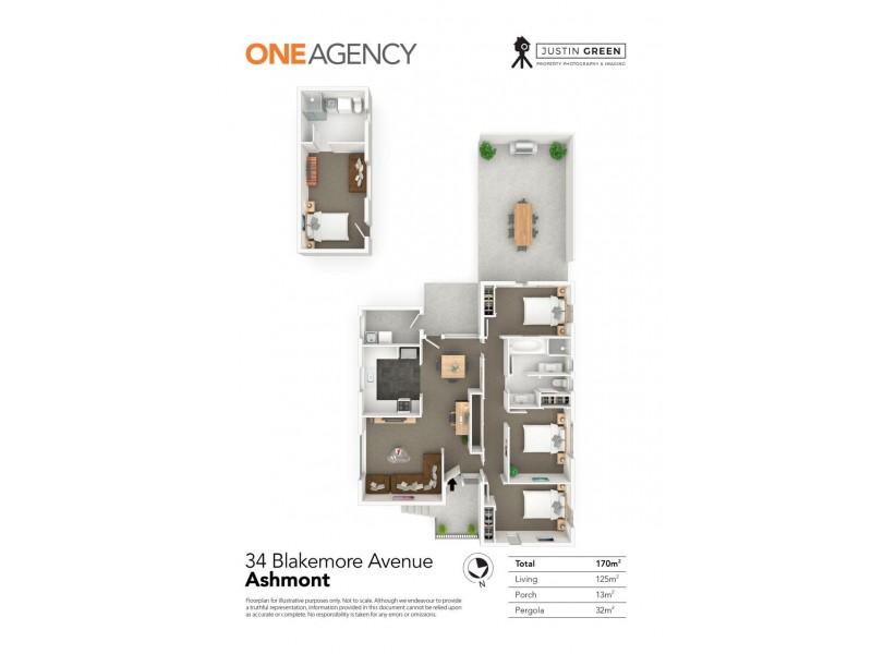 34 Blakemore Avenue, Ashmont NSW 2650 Floorplan