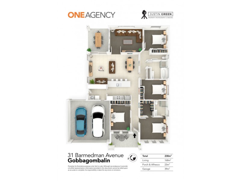 31 Barmedman Avenue, Gobbagombalin NSW 2650 Floorplan