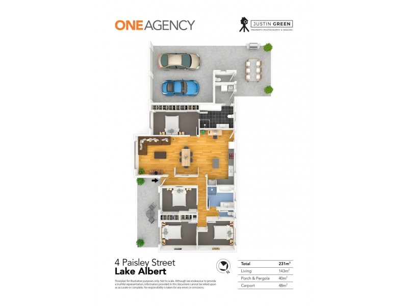 4 Paisley Street, Lake Albert NSW 2650 Floorplan