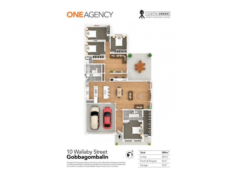 10 Wallaby Street, Gobbagombalin NSW 2650 Floorplan