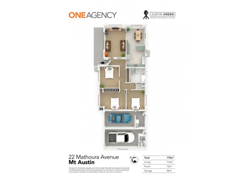 22 Mathoura Avenue, Mount Austin NSW 2650 Floorplan