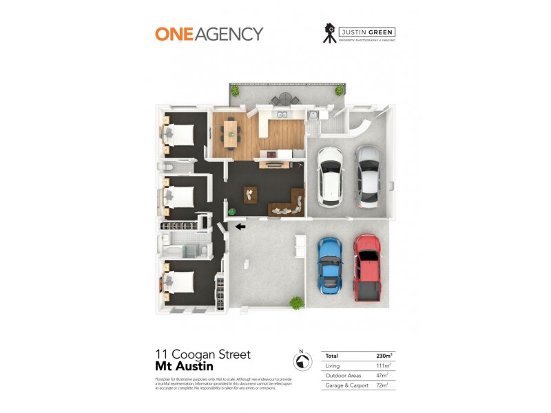 11 COOGAN STREET, Mount Austin NSW 2650 Floorplan