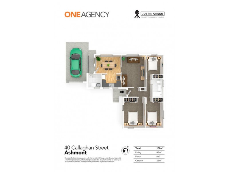 40 CALLAGHAN STREET, Ashmont NSW 2650 Floorplan