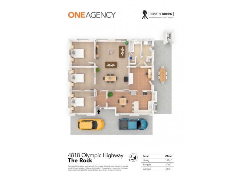 4818 OLYMPIC HIGHWAY, The Rock NSW 2655 Floorplan