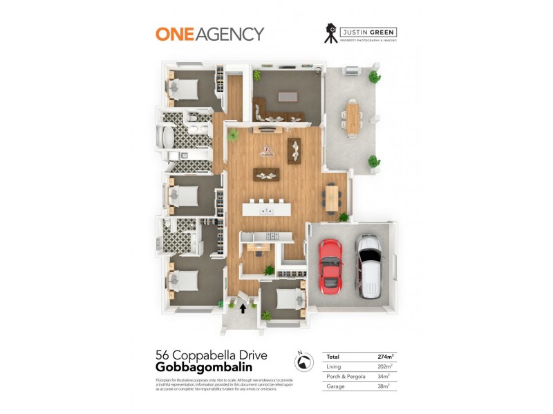 56 COPPABELLA DRIVE, Gobbagombalin NSW 2650 Floorplan