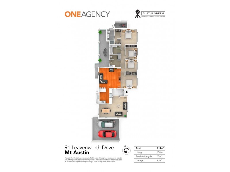 91 LEAVENWORTH DRIVE, Mount Austin NSW 2650 Floorplan