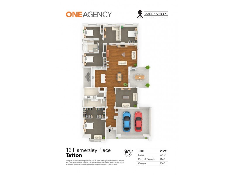 12 HAMERSLEY PLACE, Tatton NSW 2650 Floorplan
