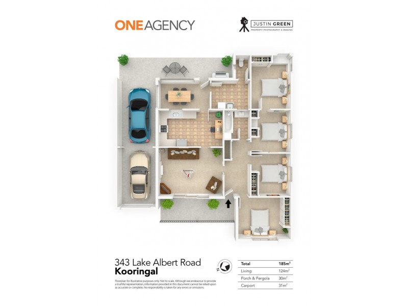 343 LAKE ALBERT ROAD, Kooringal NSW 2650 Floorplan